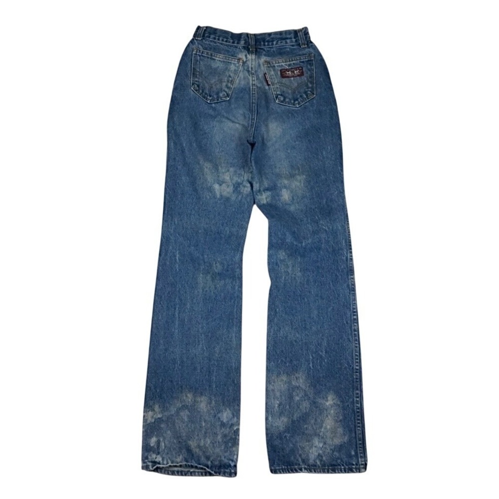 Vintage Levi's Big E High Rise Jeans Women's 24 Waist Blue Denim 1970s